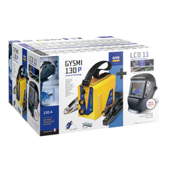 GYS GYSMI 130P E-Handschweißinverter + Schweißhelm LCD TECHNO 11 TRUE COLOR 031449
