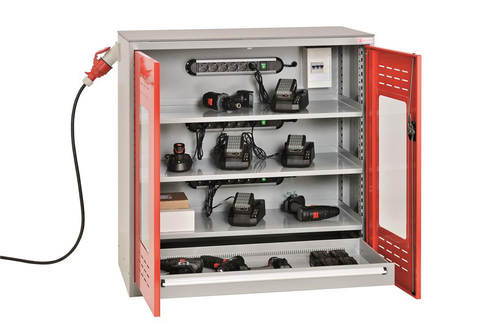 Dringenberg Akku-Schrank klein, Kabeleing. rechts 034215-7035-5010