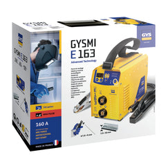 GYS GYSMI E163 E-Handschweißinverter + Zubehör im Hartschalenkoffer 036635