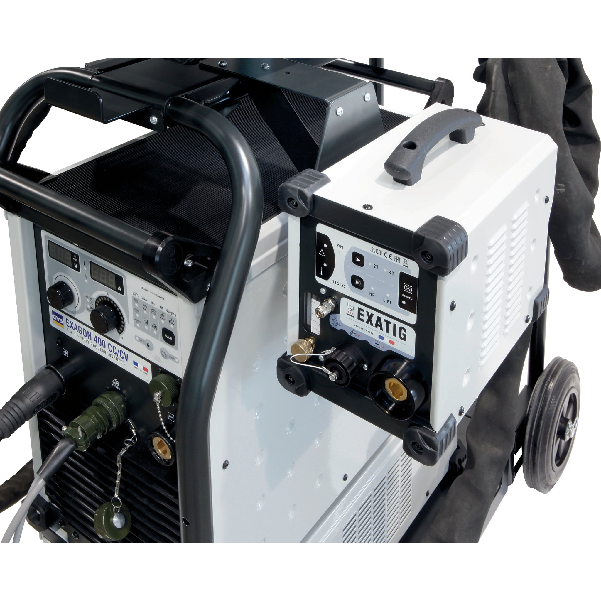 GYS EXATIG/RC-HD2-Auflage für Fahrwagen 10m³ MIG 400 A 037779