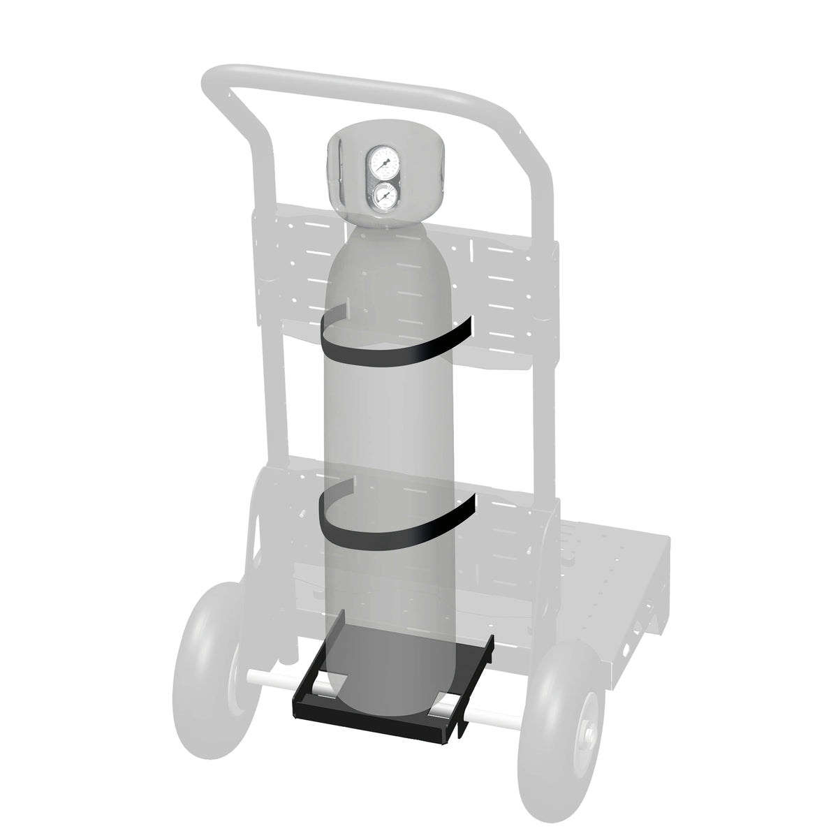 GYS Auflageplatte für Gasflaschen 4m³ - für Fahrwagen JOBSITE XL 039551