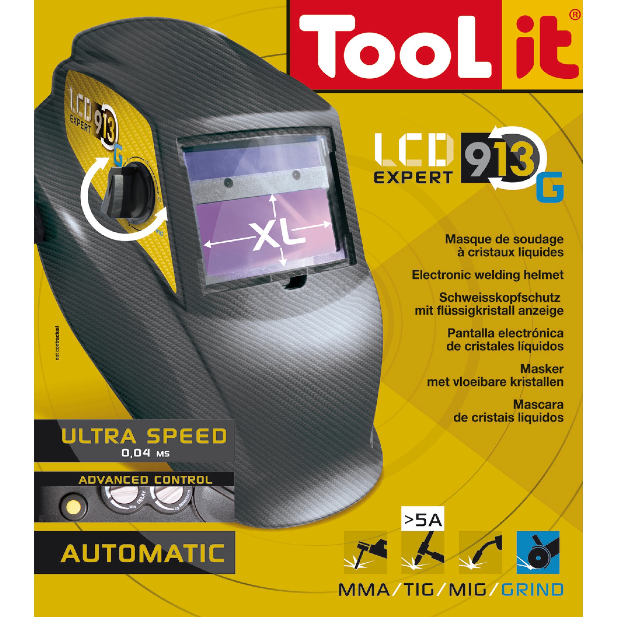 GYS LCD EXPERT 9/13 G CARBON 040878