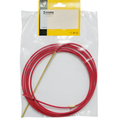 GYS Drahtführungsseele - Edelstahl/Alu - 3m - Ø1/1,2mm - rot - Ergänzung 041585