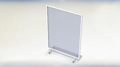 Dringenberg Mobile Trennwand, Plexiglasfüllung 045595-7035