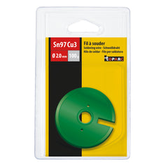 GYS Lötdrahtspule - 97% Zinn - Ø 2,0 mm - 100 g 046696