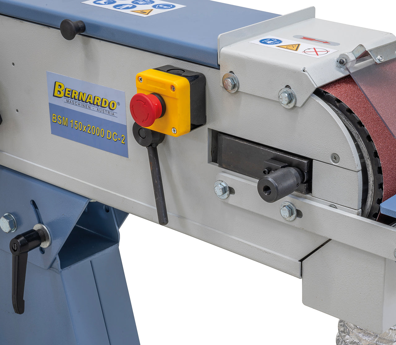 Bernardo Bandschleifmaschine mit Absaugung BSM 150 05-12620