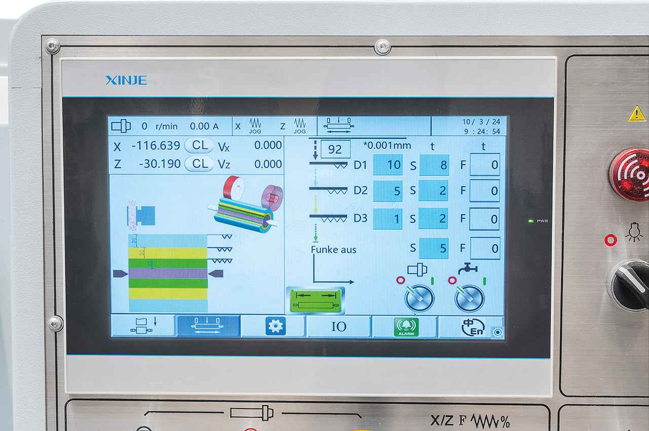 Bernardo Universal-Schleifmaschine URS 32150 PLC  05-1393XL2