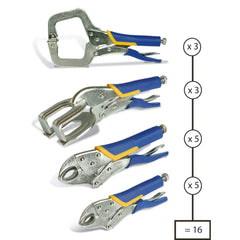 GYS Set mit 16 Gripzangen 050266
