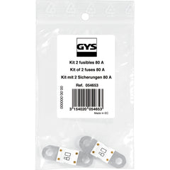 GYS Set 2 Sicherungen 80 A für GYSFLASH PRO 40 & 50 054653