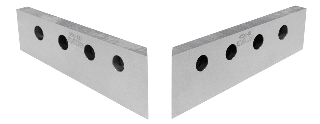 Oberer Schnittmessersatz für Edelstahl - HA 220 x 6 06-6036B