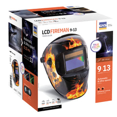 GYS Schweißhelm LCD FIREMAN 9-13 TRUE COLOR 062269