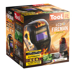 GYS Schweißhelm LCD FIREMAN 9-13 TRUE COLOR 062269