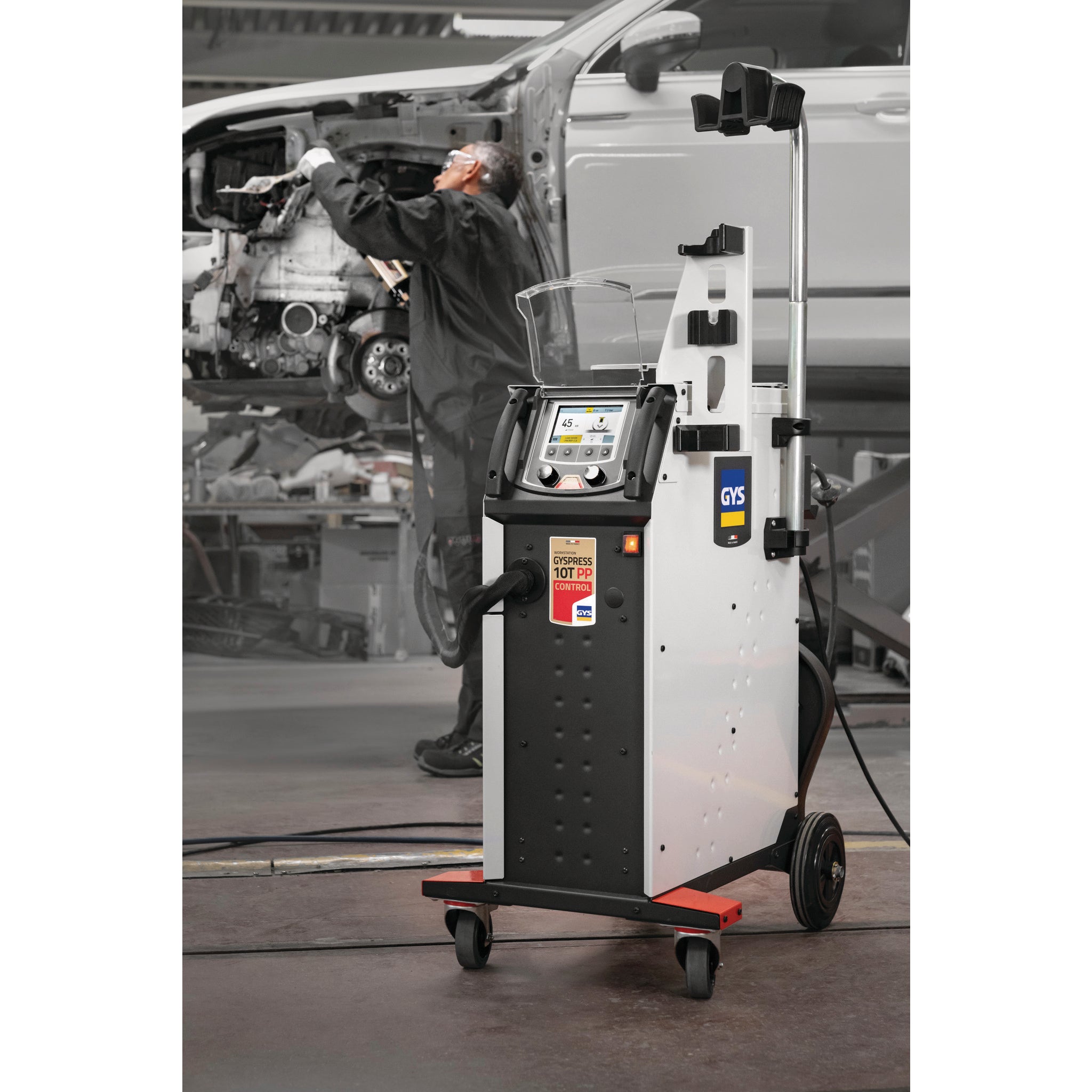 GYS WORKSTATION GYSPRESS 10T PUSH-PULL CONTROL 063860