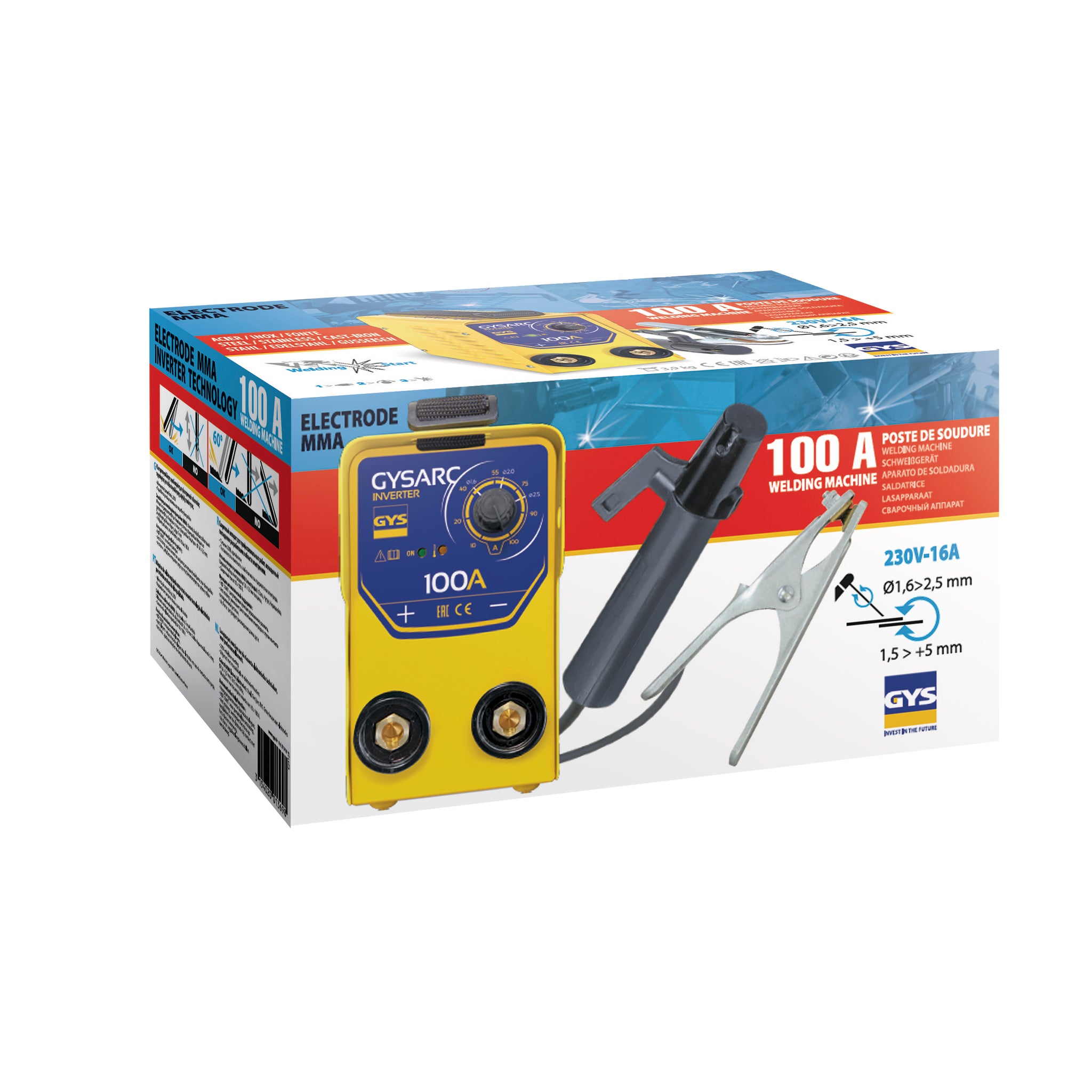 GYS GYSARC 100 DC E-Hand-Schweißinverter 071551