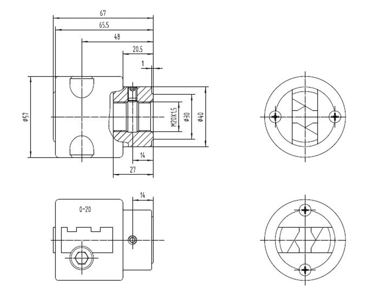Westcott-Bohrfutter für LBM 220 / LBM 350 T 10-1012