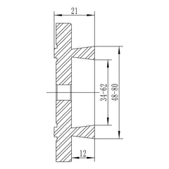 Bernardo Spannfutter-Set Premium M 95 10-5063