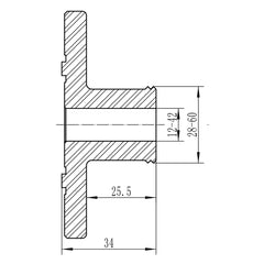 Bernardo Spannfutter-Set Premium M 95 10-5063