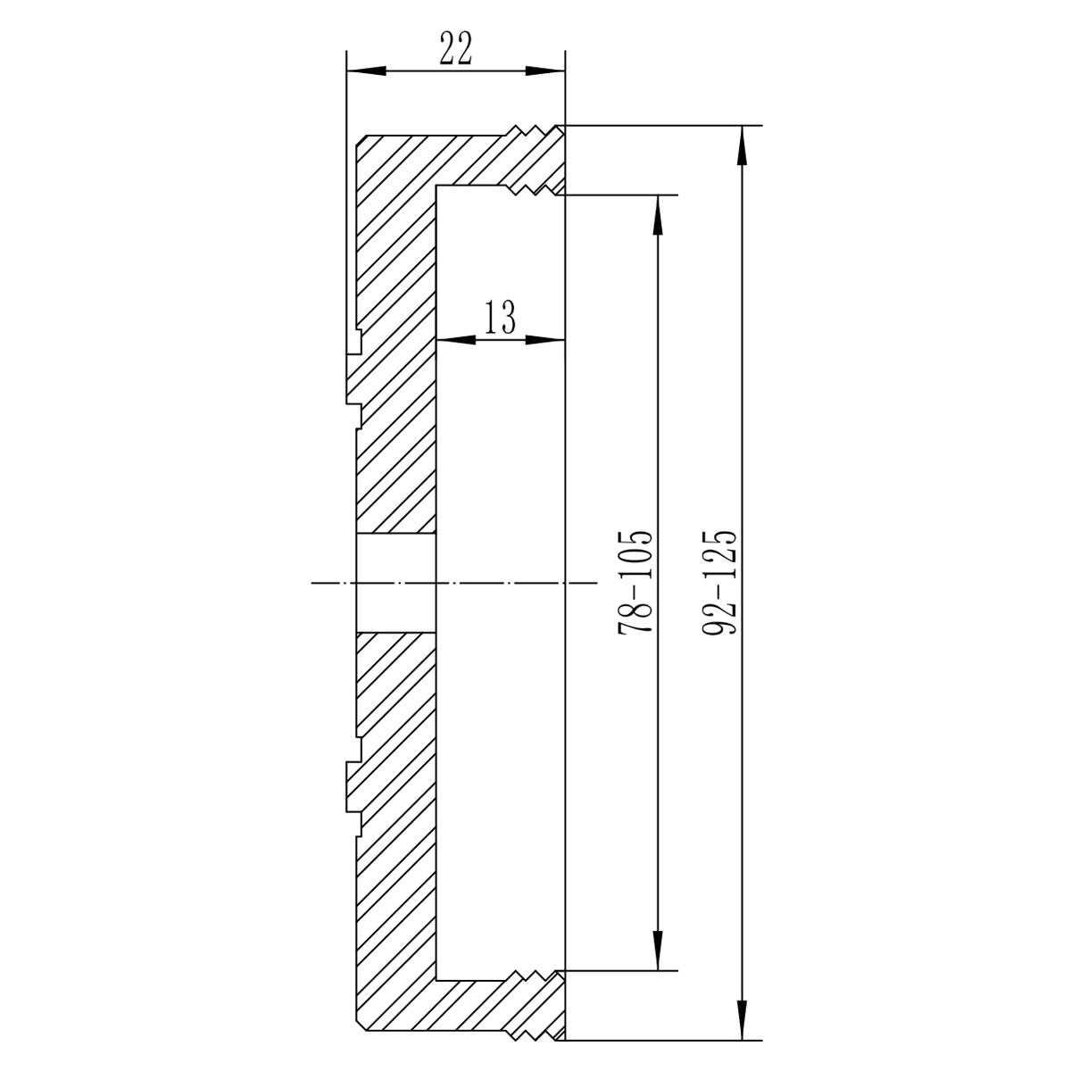 Bernardo Spannfutter-Set Premium M 95 10-5063