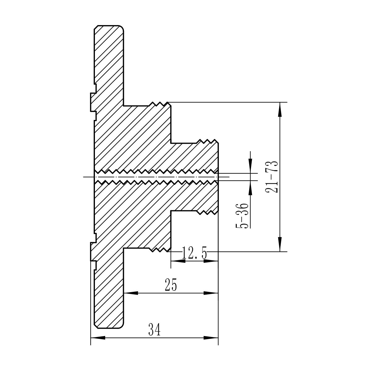 Bernardo Spannfutter-Set Premium M 95 10-5063