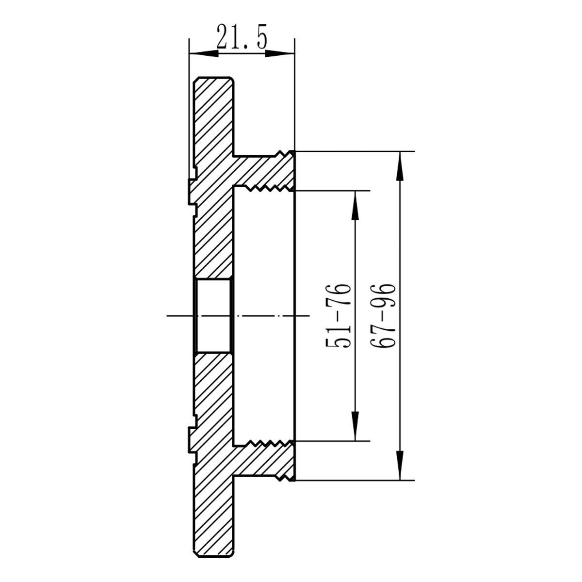 Bernardo Spannfutter-Set Premium M 115 10-5064