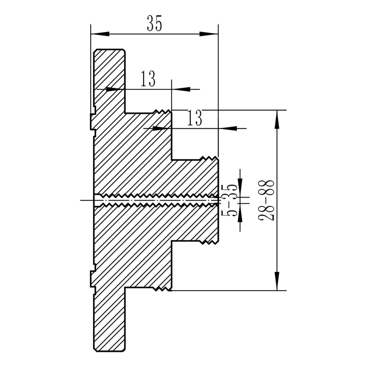 Bernardo Spannfutter-Set Premium M 115 10-5064