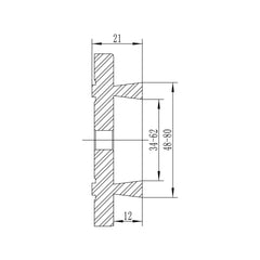 Bernardo Spannfutter M 95 mit Standardbacken Typ A 10-6053