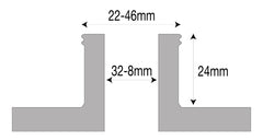 Bernardo Spannzange 25 mm f. Spannfutter M 70 10-60622