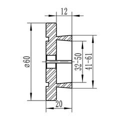 Bernardo Spannfutter-Set Premium M 70 10-5065