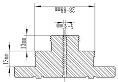Bernardo Stufenbacken f. Spannfutter M 115 10-60663
