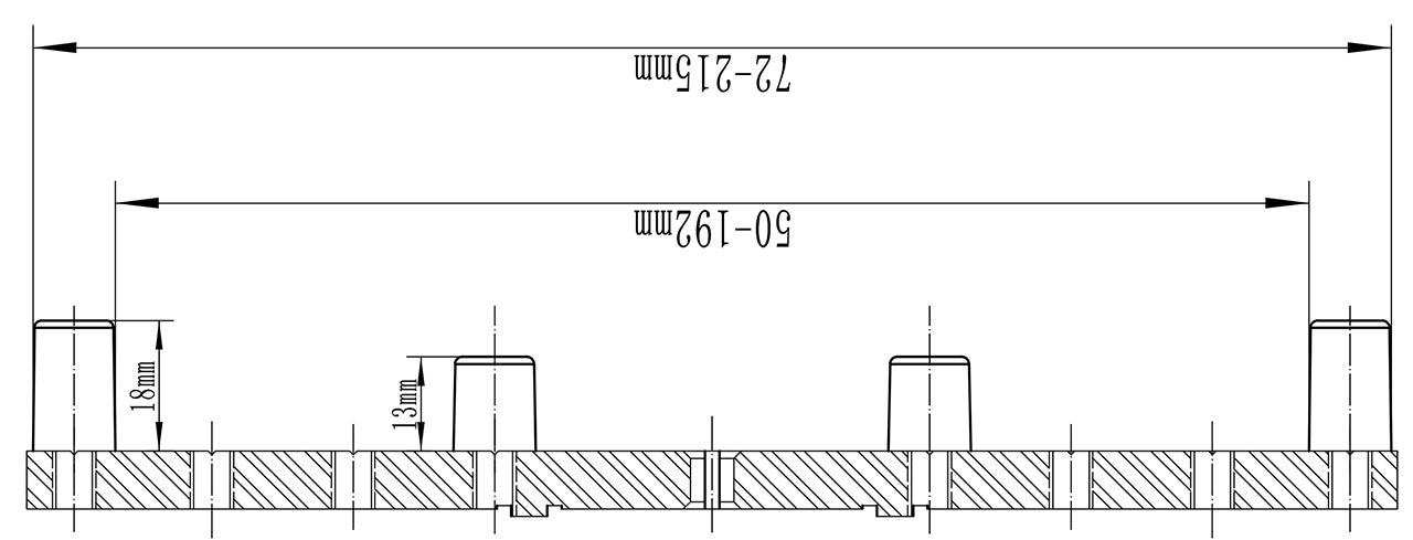Bernardo Planscheiben-Segmente f. Spannfutter M 115 10-60667