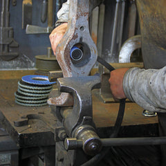 Eisenblätter 10014 Biegsame Welle 142 cm M14 Gewindeanschluss, 6 mm Spannzange, 7 mm Seelenstärke