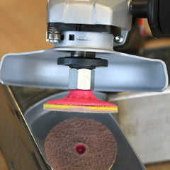 Eisenblätter 10118 MINI FIX BRIGHTEX® Berry 60 x 5 mm, Klett, Polierscheibe