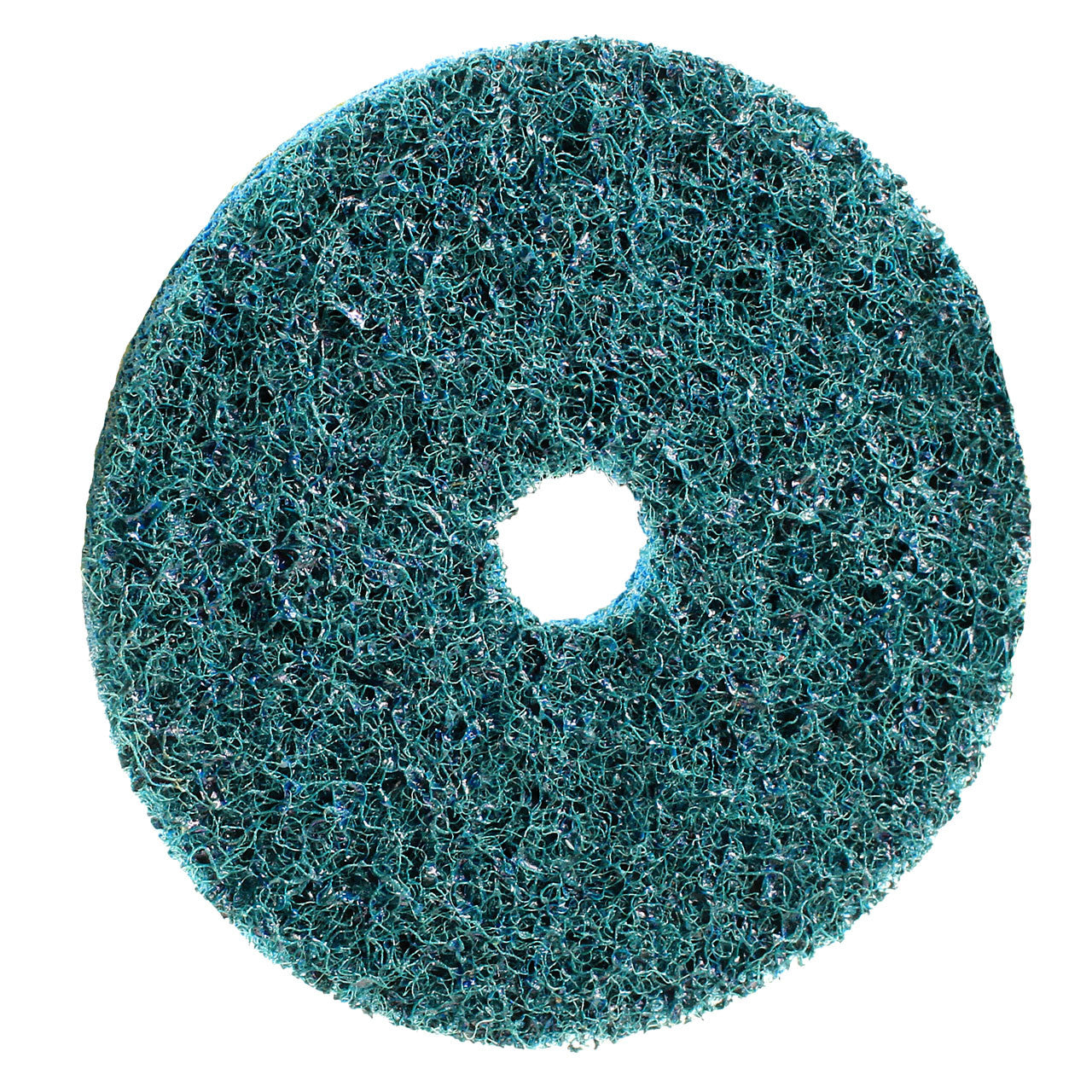 Eisenblätter 10153 MINI FIX SC Vlies Scheibe 60 mm, Fein (Vliesfarbe blau), Klett