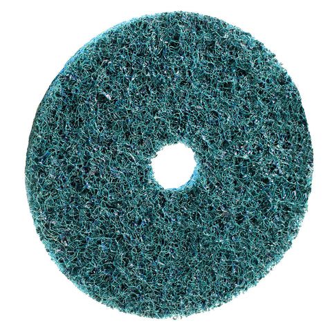 Restposten Eisenblätter 10153 MINI FIX SC Vlies Scheibe 60 mm, Fein (Vliesfarbe blau), Klett