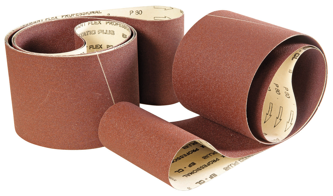 Bernardo Papierschleifband 2600 x 150 mm - K 120 (5 Stk.) 11-2043B