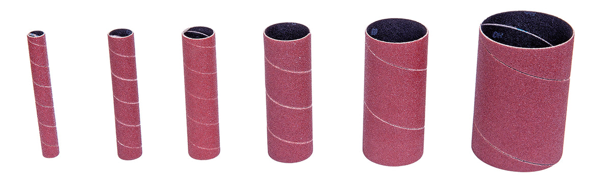 Schleifhülsen-Set Ø 13/19/26/38/51/76 mm - K 120 für OVS 40 11-21421