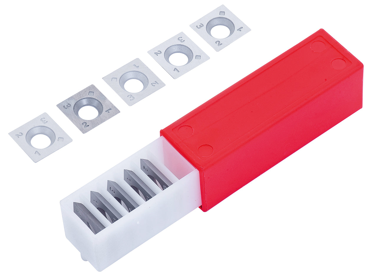 HM-Wendeplatten für Spiralhobelwelle (10 Stk.) f. AD 310 S / AD 410 S / PT 410 S / DH 310 S / DH 410 S / SP 150 PS / SP 200 PS / FS 410 PS 15-1078