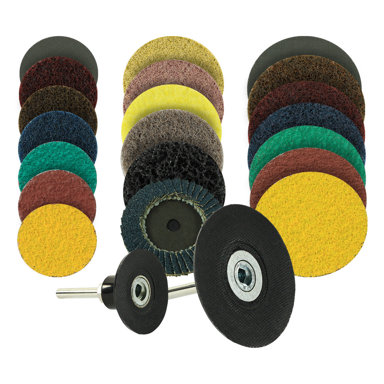 Eisenblätter 15001 PINLOC Starterset 6 mm Schaft enthält alle PINLOC Produkte in Ø 50/60/75 mm