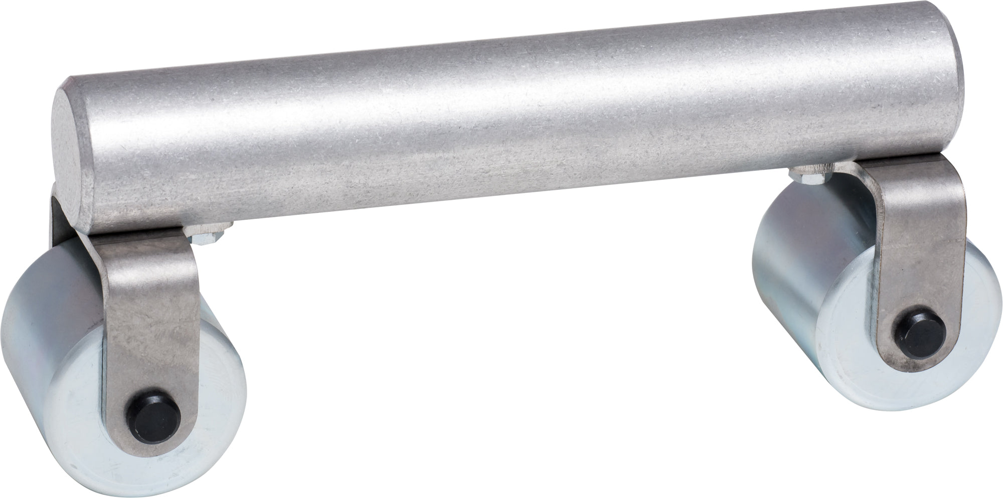 Roll Andrückrolle mit massivem Griff mit 2 Rollen 40 mm breit. Länge 195 mm 1614033