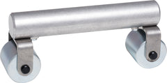 Roll Andrückrolle mit massivem Griff mit 2 Rollen 40 mm breit. Länge 195 mm 1614033