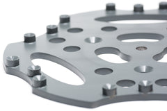 Roll PKD-Scheibe 400 mm "R18" grau mit 18 PKD-Rundsegmenten 1715887