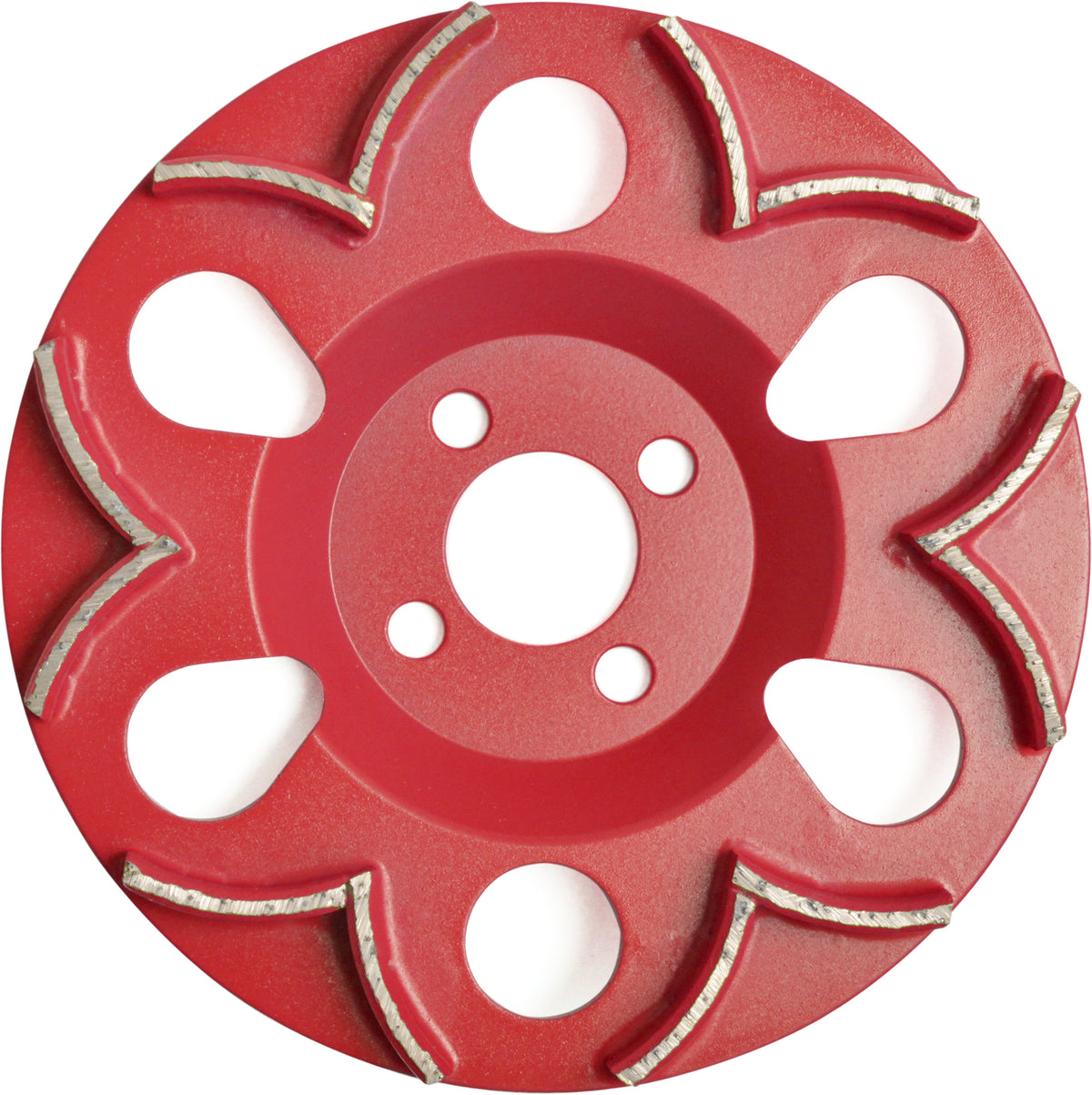 Roll Diamantscheibe 125 mm "V6" mit 6 V-förmigen Segmenten 1716468
