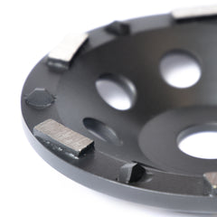 Roll Hybridscheibe 125 mm mit 6 Trapezförmigen PKD-Segmenten und 6 Stützsegmenten 1716469