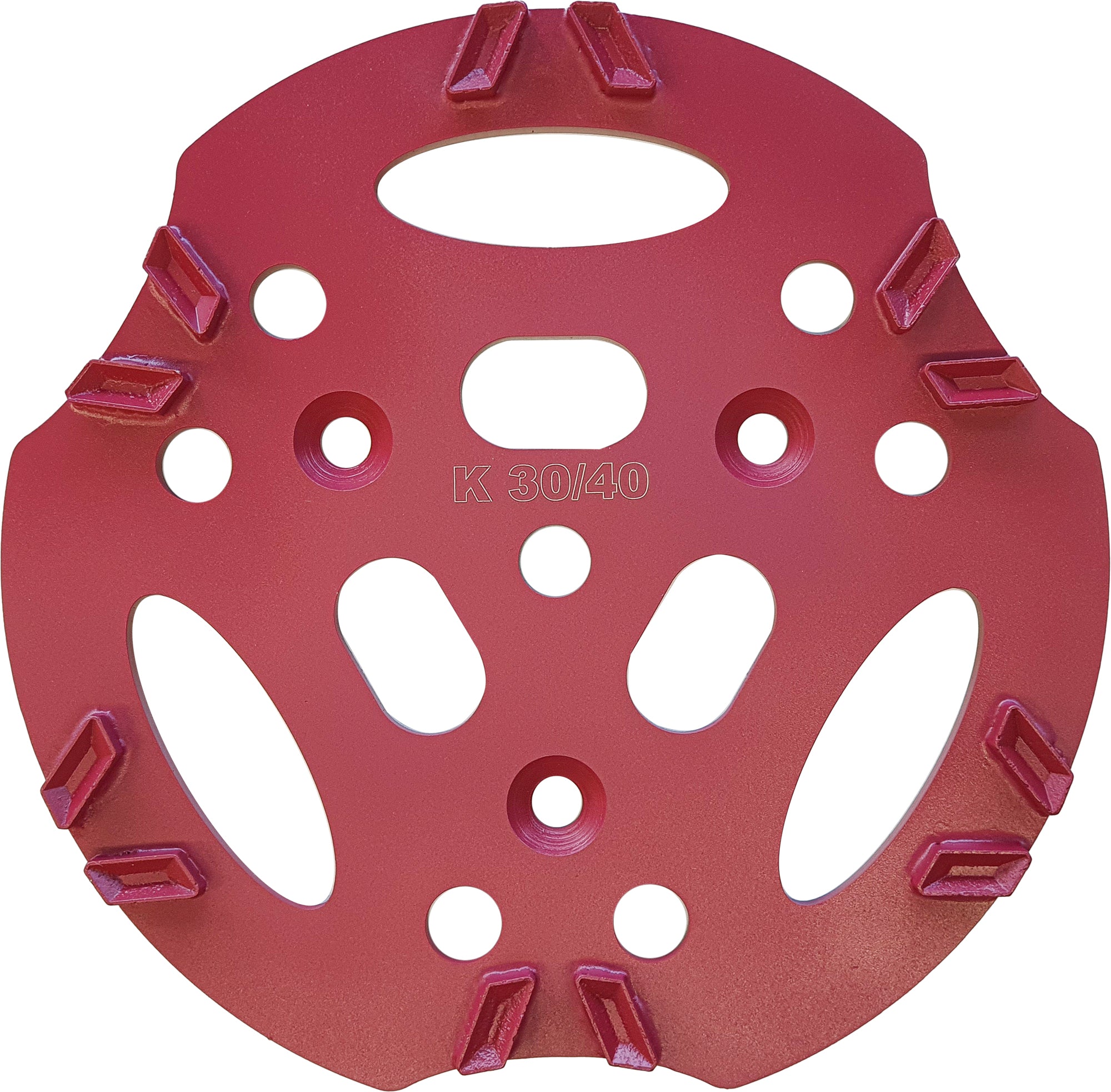 Roll Diamantscheibe 300 mm "V12" KG 30/40 rot 1716875