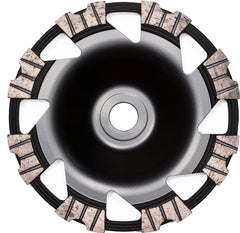 Roll Diamantscheibe 180 mm "geschmiedet" mit 8 Spezialsegmenten 1914814