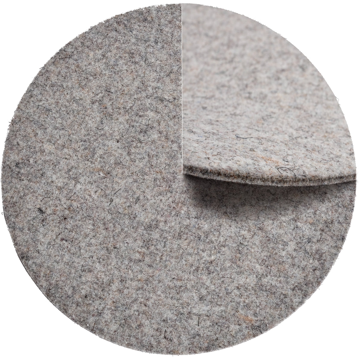 Roll Wollpads 400 mm, beige, Pack á 10 Stück 1915550
