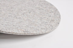 Roll Wollpads 400 mm, beige, Pack á 10 Stück 1915550