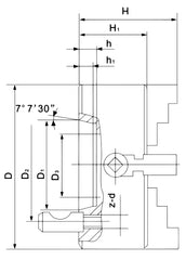 Bernardo Planscheibe K72-1000/D15 21-5079