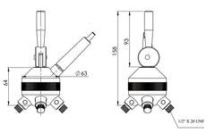 Bernardo Revolverkopf MK 2 mit 4 Stationen 22-1069