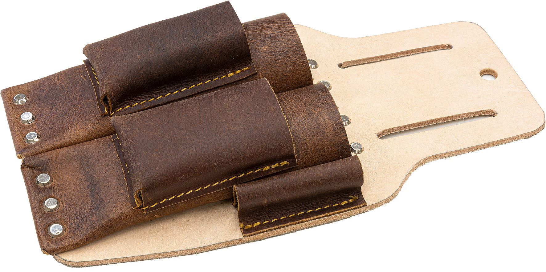 Roll Messerhalter aus Leder für den Profi für 2 Verlegemesser geeignet 2214471